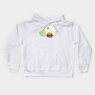 Honey Sleep Seal Mermaid Kids Hoodie